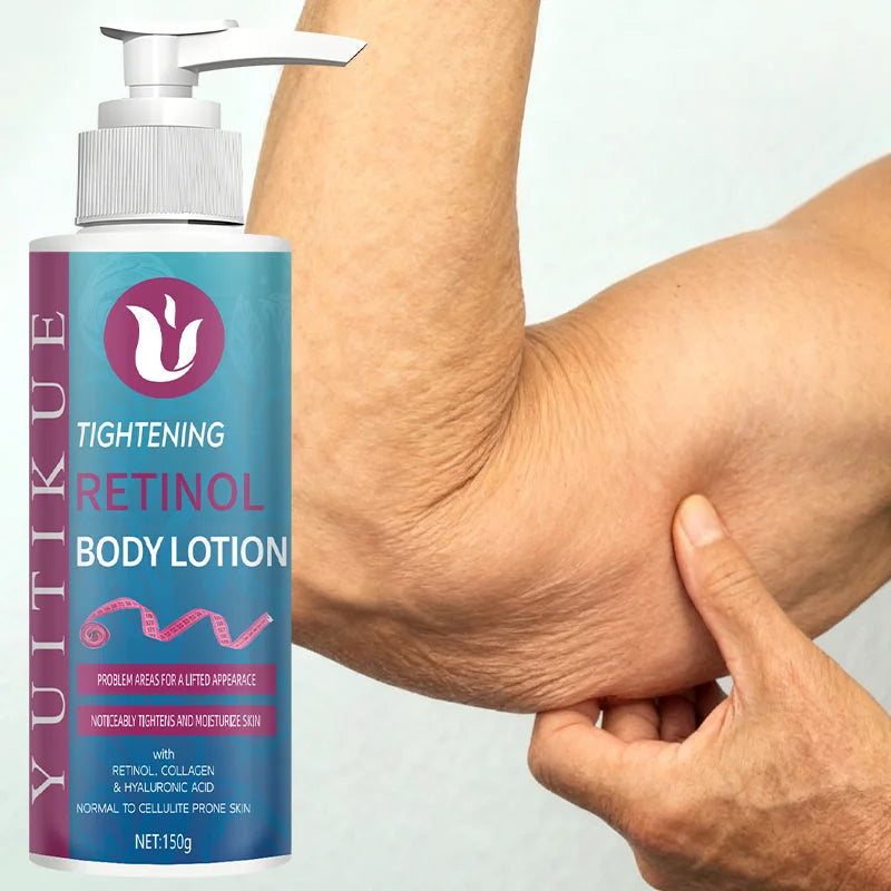 YUITIKUE Retinol Body Lotion – Firming, Collagen & Hyaluronic Acid