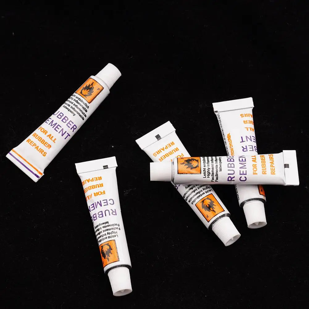 5/20pcs Car Motorcycle Bicycle Tire Repairing Glue Inner Tube Puncture Repair Glue Agent Emergency Portable Tyre Vulcanized Glue Oasis Select