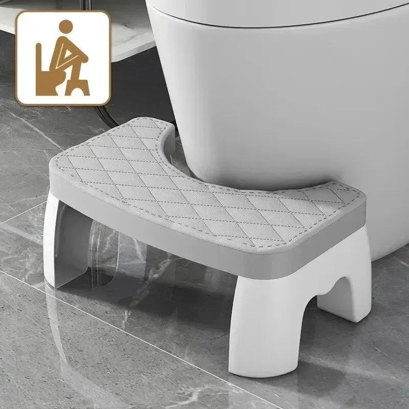 Toilet seat Thickened Home Bathroom Non-Slip Stool Ottoman Children Elderly Toilet Commode Bathroom Footstool Oasis Select