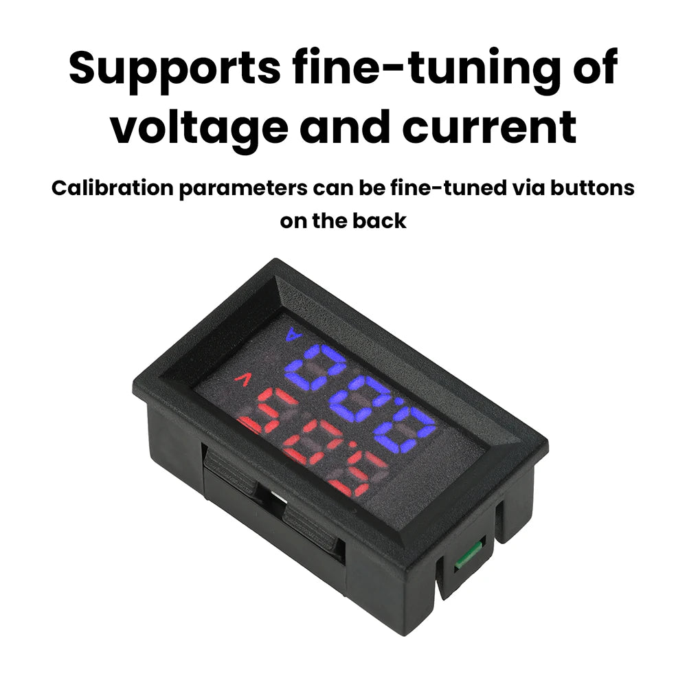 DC 4-30V 10A LED Digital Voltmeter Ammeter Car Motocycle Voltage Current Meter Volt Detector Tester Monitor Panel ﻿ Oasis Select