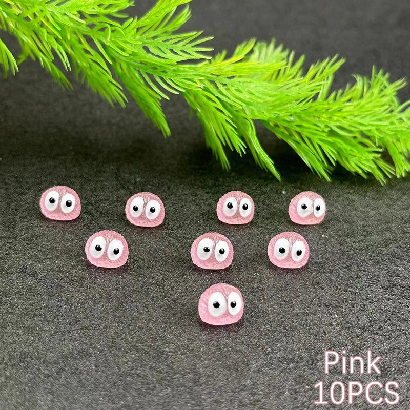 10-Pack Glowing Miniature Fairy Garden Figurines | Luminous Sprites