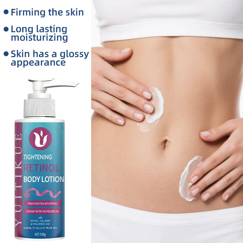 YUITIKUE Retinol Body Lotion – Firming, Collagen & Hyaluronic Acid