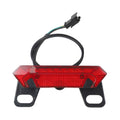 For Electric Bicycle 36-60V Bicycle Light Ebike Rear Light 12*7*6cm Bicycle Safety Tail Light Brake Light Wiring Oasis Select A