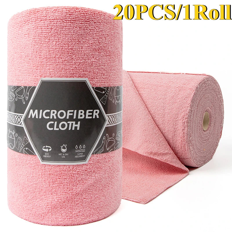 1/2/3Roll Highly Absorbent Cleaning Towel, Disposable Dishwashing Towel for Lazy People, Suitable for Kitchens, Windows,and Cars Oasis Select