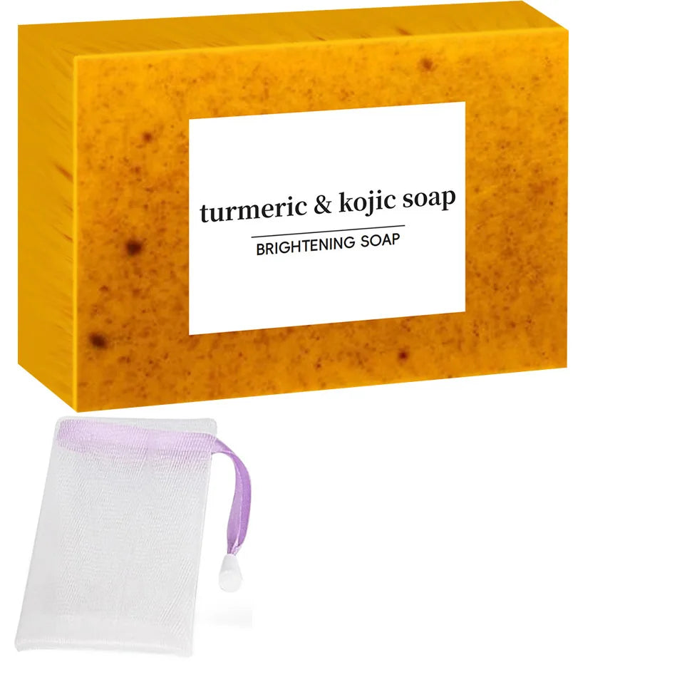 Turmeric Kojic Acid Soap – Brightening & Deep Cleansing Bar