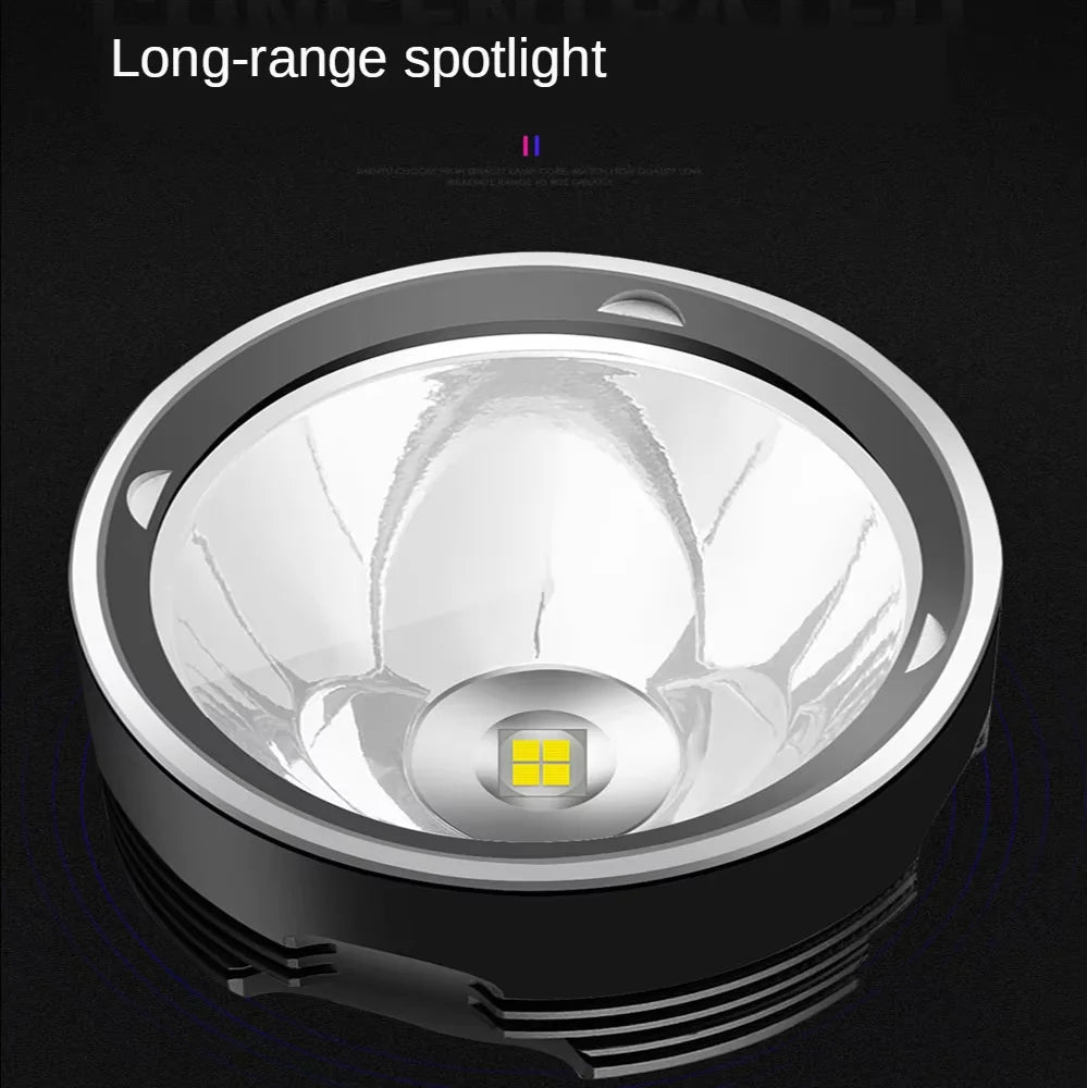POCKETMAN P70 LED Tactical Flashlight | USB Rechargeable, Waterproof