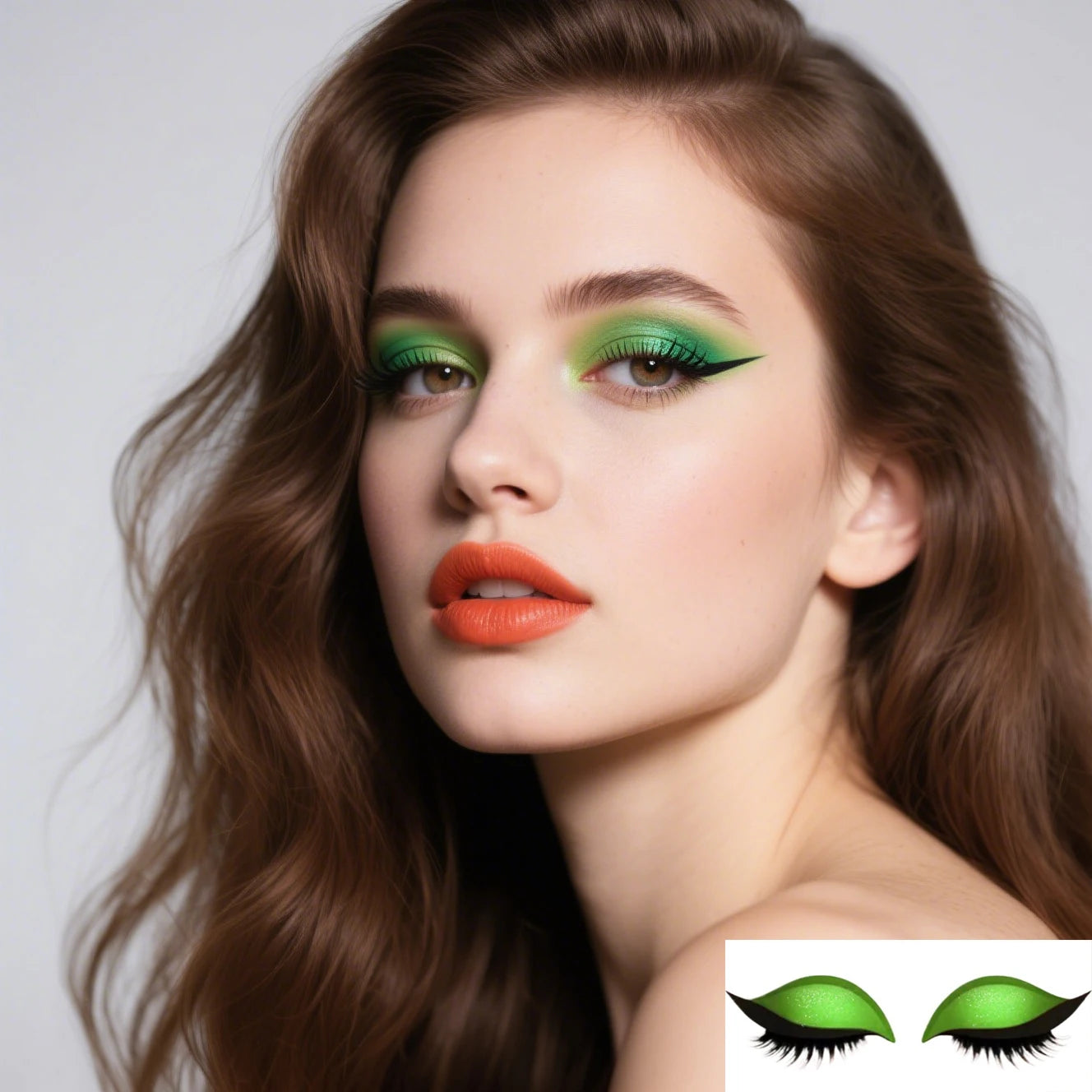 Colorful False Eyelash & Eyeshadow Stickers – Self-Adhesive Reusable False Eyelash Stickers Oasis Select