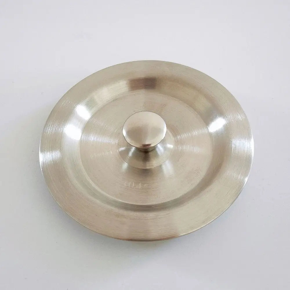 Kitchen Laundry Bathroom Sink Stopper Stainless Steel Bath Tub Sink Floor Drain Water Stopper Tool 8.8CM Filter Plug Oasis Select