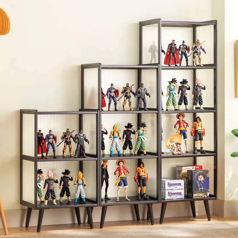 Figure Display Cabinet Acrylic Lego Model Toy Display Cabinet Display Stand Cosmetics Non-Glass Household Bookshelf Oasis Select