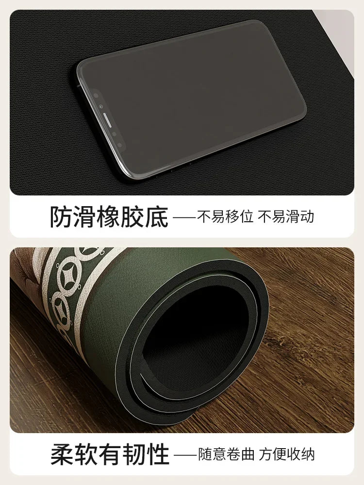 Silicone bath mud absorbent kitchen countertop mat Leather faucet drain mat wash basin countertop mat Oasis Select