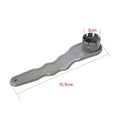 Nylon Spiral Valve Wrench with 8 Holes for Use with For Inflatable Boats Kayaks and Paddleboards Featuring Comfortable Grip Oasis Select grey