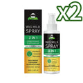 2-in-1 Wig Milk Spray | Anti-Frizz Leave-In Conditioner 100ml Leave-In Hair Spray Oasis Select 100ml Boxed X 2PCS