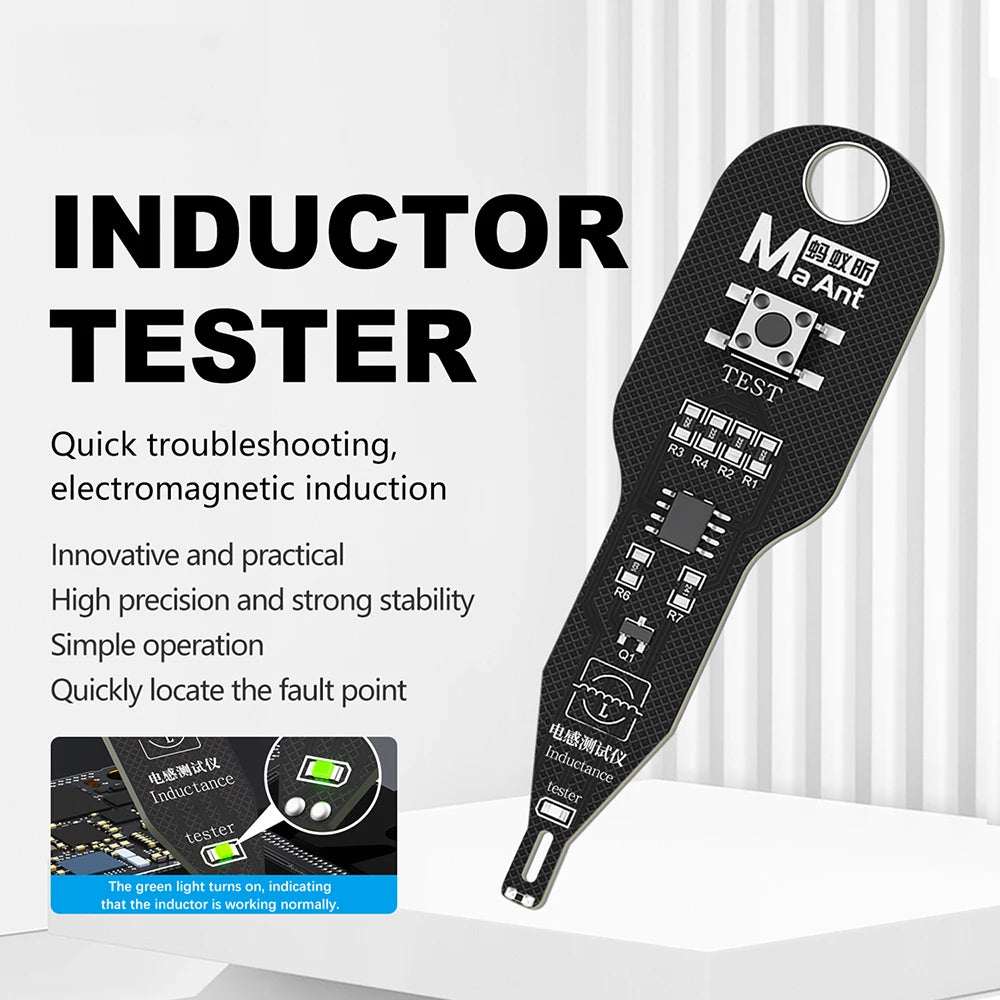 M093 Motherboard Coil Tester Inductor Detector Tool for PC Repair Electromagnetic Induction Quick Fault Check Oasis Select