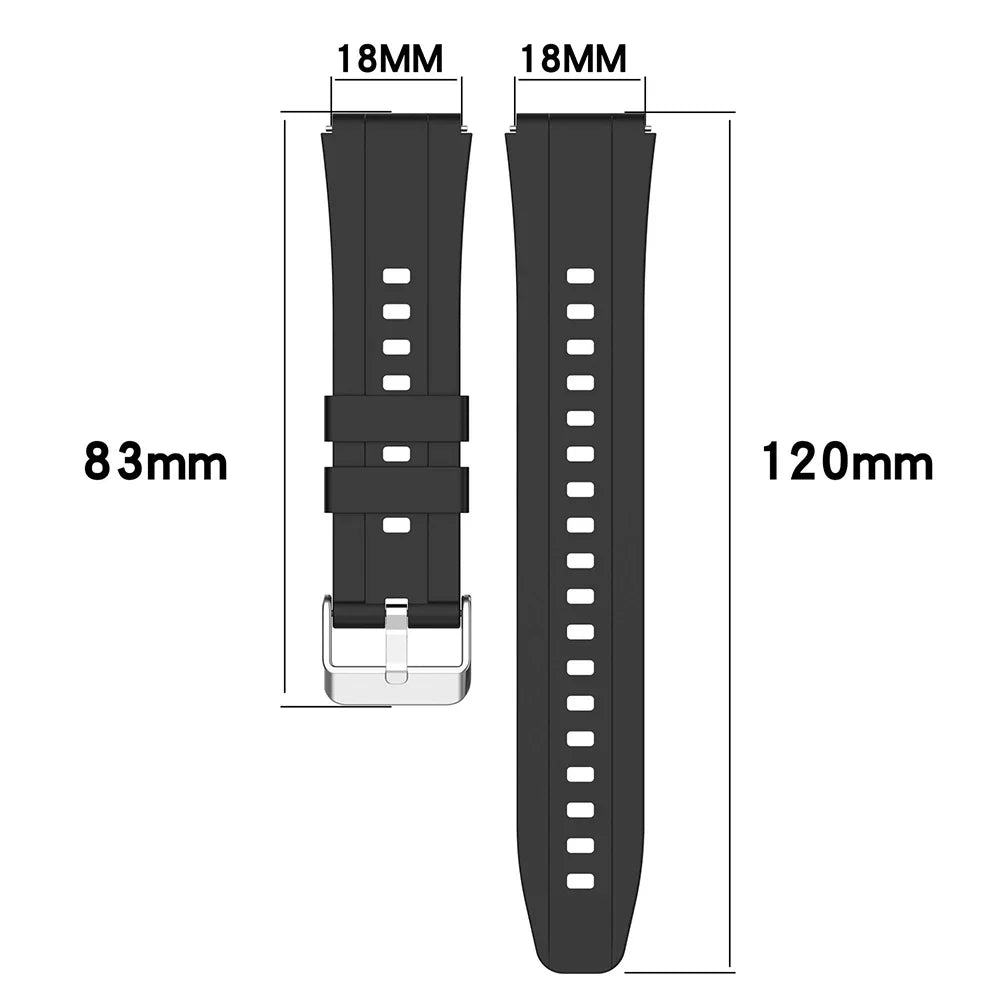 Silicone Case & Strap for Huawei Watch GT4 GT5 41mm | Protective Smartwatch Case & Strap Oasis Select