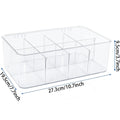 Tea Bag Storage Box Office Multi-function Storage Box Acrylic Seal with Lid Dustproof Storage Tank Coffee Sugar Compartment Box Oasis Select 1PC