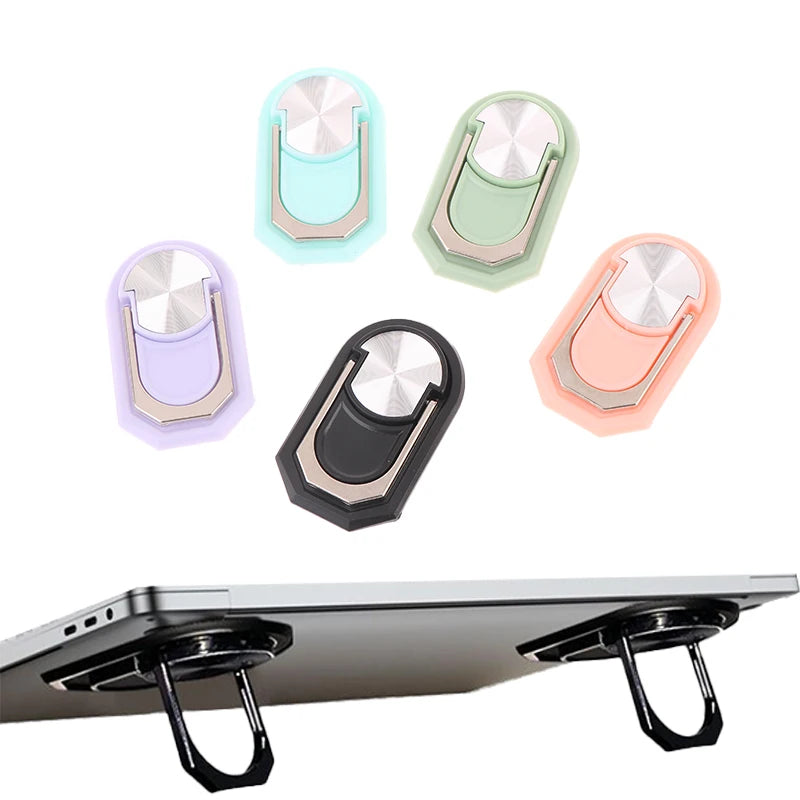 2PCS Invisible Mini Portable Cooling Stand Feet For Tablet Keyboard Zinc Alloy Foldable Laptop Non-slip Base Bracket Support Oasis Select