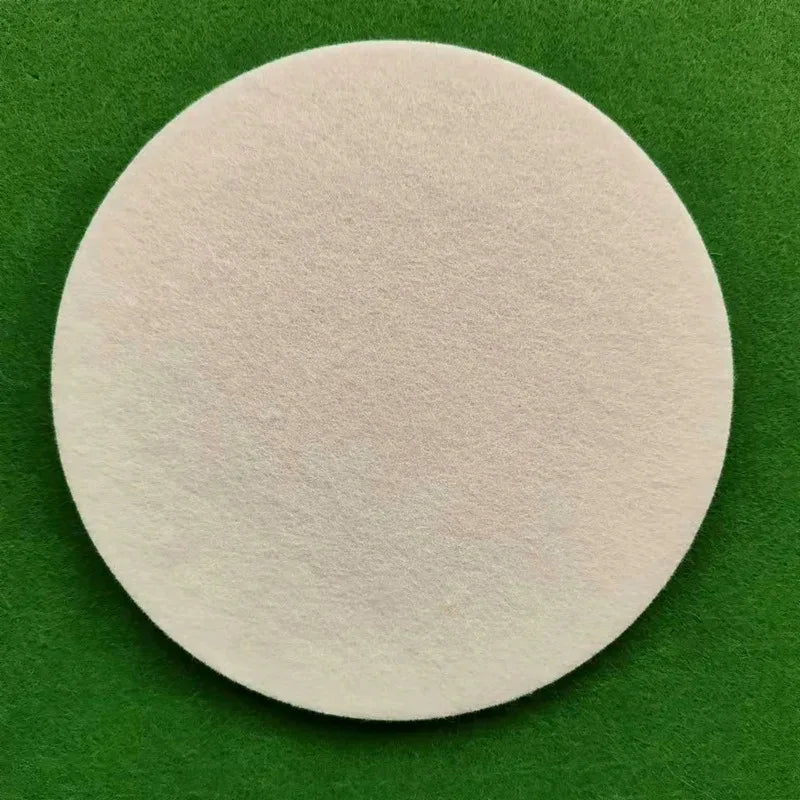3 inch Wool Felt Polishing Pad for M10 M14 Drill Angle Grinder Glass Stainless Steel Metal Scratch Repair Buffing Wheel Oasis Select