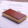 A high-end metal rosewood cigarette box with a 25-tube sliding lid design and a beautiful appearance Oasis Select A