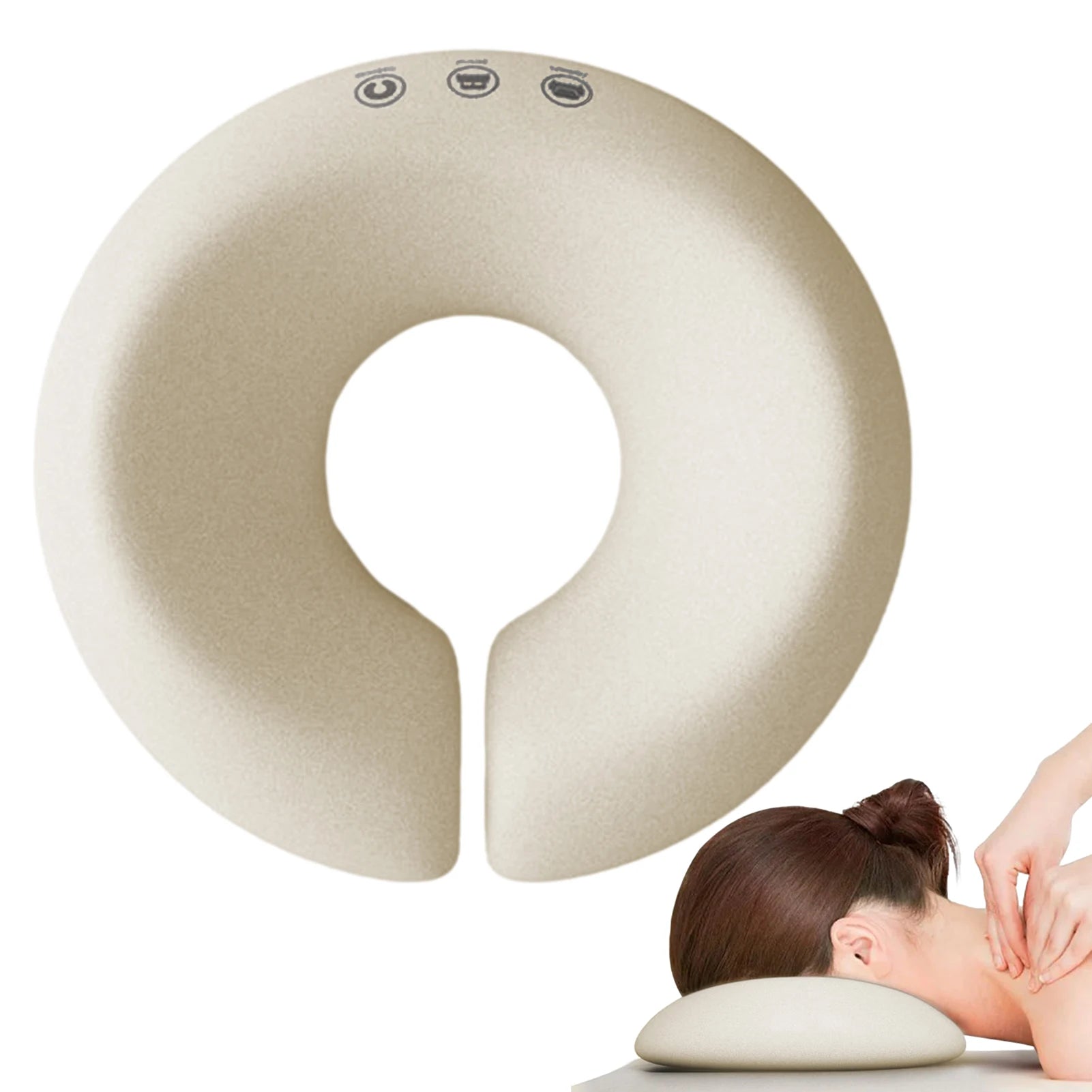 Face Down Pillow Spa Master Massage Table Universal Headrest Face Cushion Soft Spa Massage Table Chair Foam Face Pillow Oasis Select