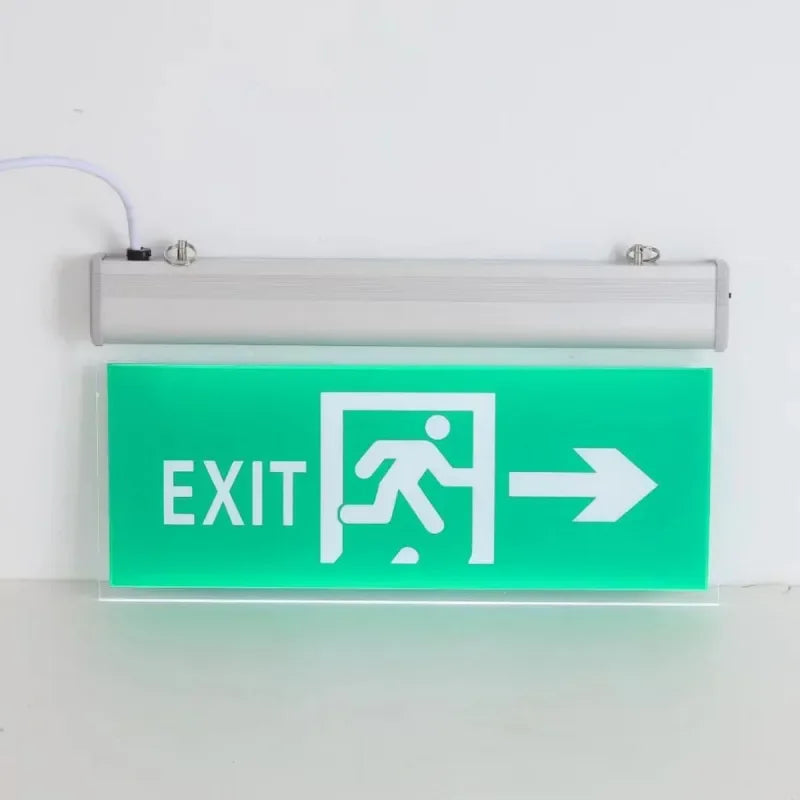 Rotatable Acrylic LED Exit Sign Emergency Light | AC85-265V