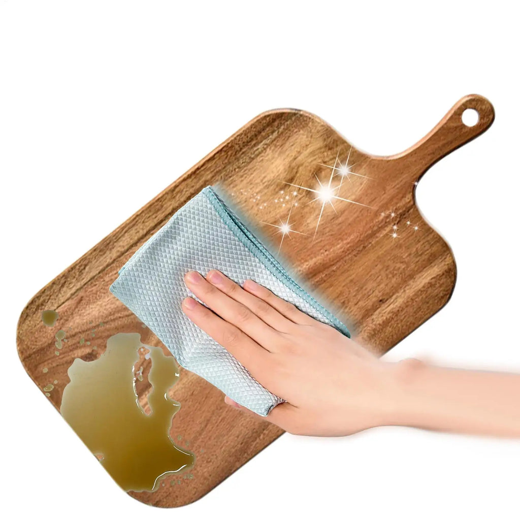 Chopping Board Wood Chopping Board with Handle Double-Sided Cheese Steak Tray Plates for Kitchen RV Outdoor Restaurant Camping Oasis Select