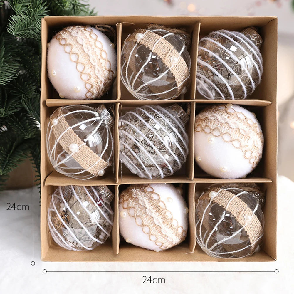 Plastic Christmas Ball Ornaments 3 15 inch 80mm Xmas Baubles Set for Holiday Tree and Event Decor Including Wedding and Party Oasis Select Original A 8cm9 China Mainland