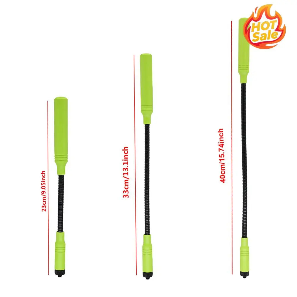 SMA-F Dual Band VHF/UHF Tactical Gooseneck Antennas Walkie Talkie Antenna for AT-23G/AT-33G/AT-40G Handheld Two Way Radios Oasis Select