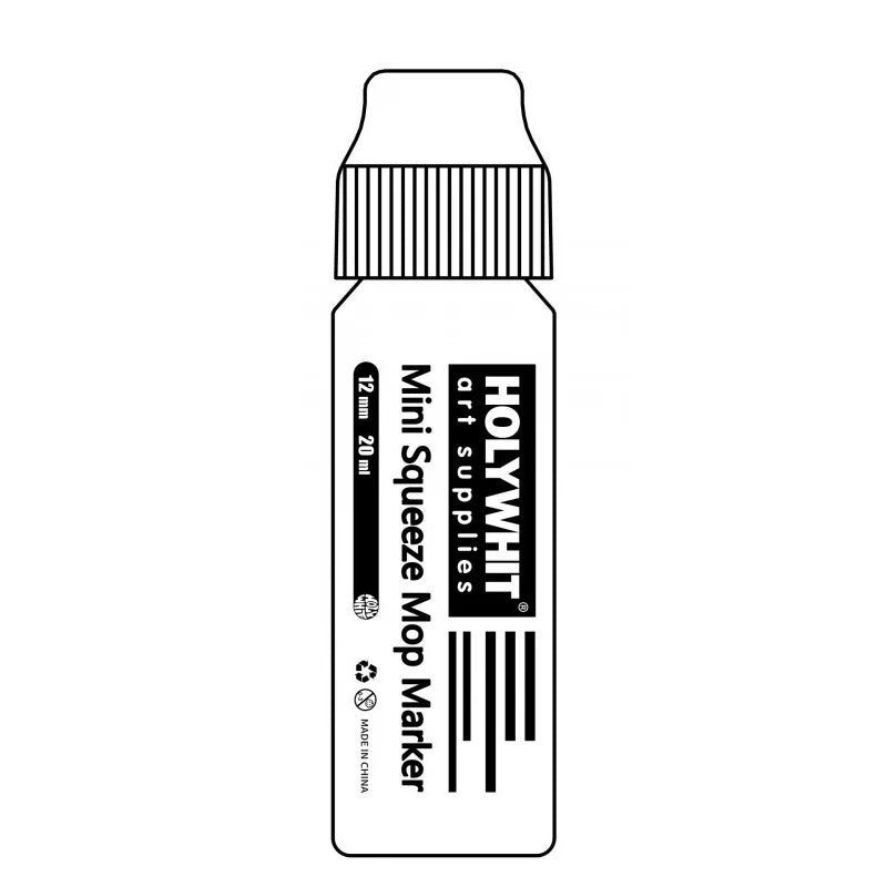 12mm/20ml Mini Graffiti Flow Pen Paint Signature Pen Round Tip Waterproof Marker With Ink Art Supplies Fluorescent Signature Pen Oasis Select A2
