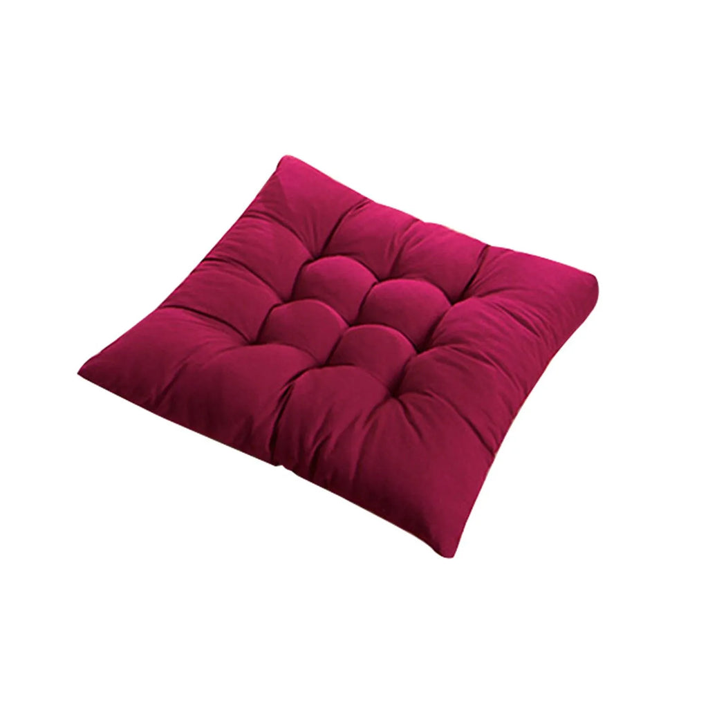 40cm Throw Pillow Chair Fixed Rope Non-Slip Seat Cushion Nap Pillows Home Office Chair Cushion Seat Soft Pad Pillow Sofa Cushion Oasis Select Wine