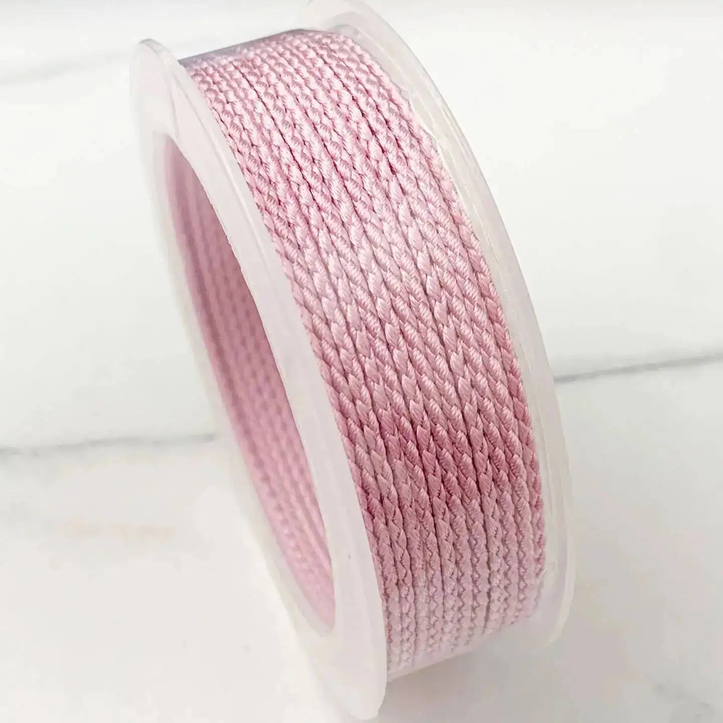 1.5mm 10M Two-Color Braided Cotton Woven Rope Twist Jewelry Line DIY Hand Rope Lanyard Necklace Hanging Cord Oasis Select Pink