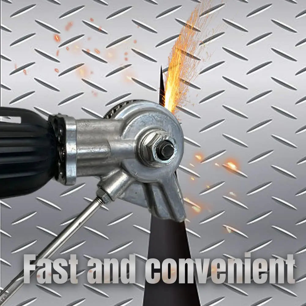 JUSTINLAU Electric Drill Plate Cutter Attachment Metal Sheet Cutter Nibbler Saw Cutter Free Cutting Tool Nibbler Sheet Metal Cut Oasis Select