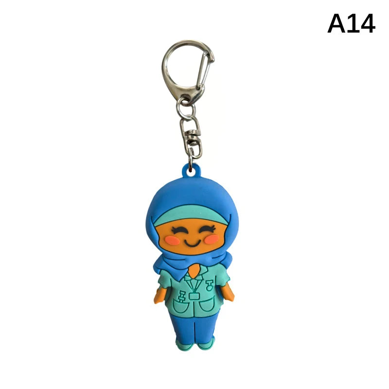 Syringe-Shaped Ampoule Bottle Opener Keychain Rubber Cutter Aid Medication Vial Breaker Tool For Home Nurses And Doctors Oasis Select A14