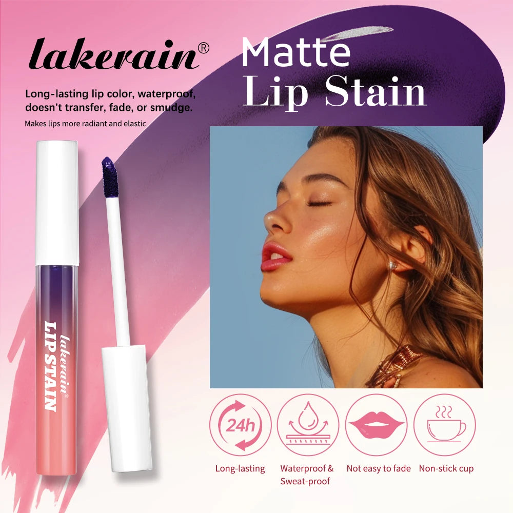 Peel-off Lip Gloss Long-lasting Glossy Waterproof Lip Tint Smooth Non-sticky Sumdge Proof Natural Lip Glosses Woman Makeup Oasis Select