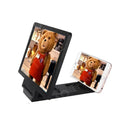 NEW 3D Screen Amplifier Mobile Phone HD Screen Video Glass Stand Magnifier For Phone Enlarged Screen Phone Stand Bracket Oasis Select black