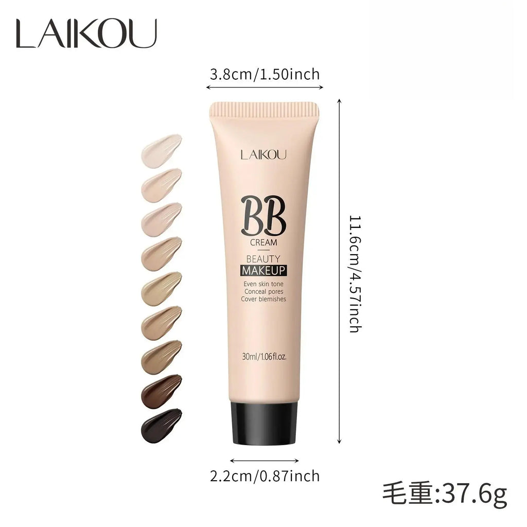 LAIKOU BB Cream Foundation 30ml – Natural, Oil-Free Coverage