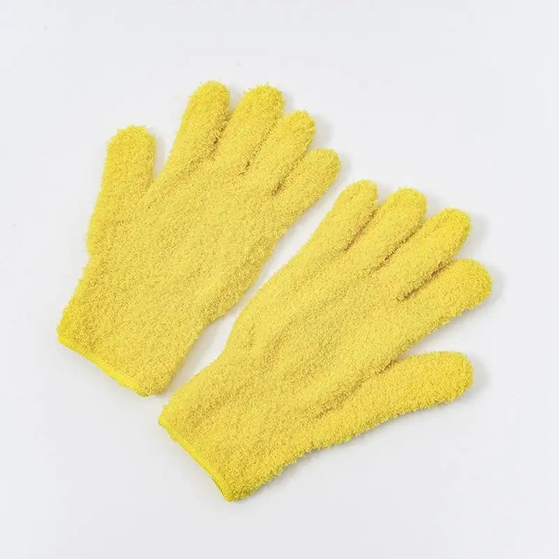 Microfiber Plant Cleaning Gloves | Reusable Dusting Gloves
