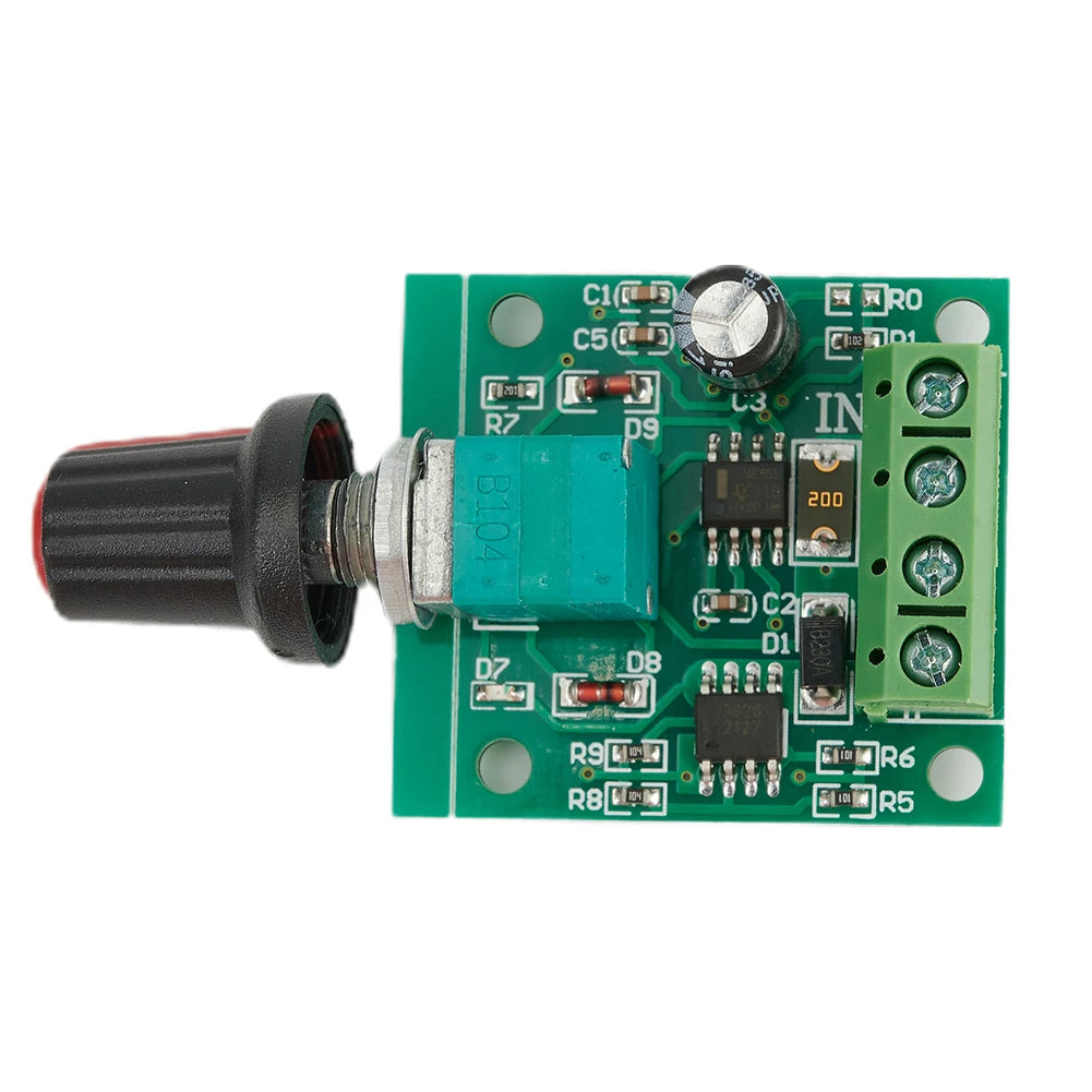DC 1.8V 3V 5V 6V 12V PWM Motor Speed Controller Adjustable Speed DC Motor Driver Home Improvement Durable Oasis Select