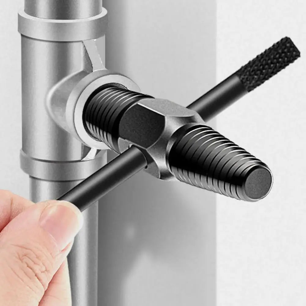 Double-Head Broken Screw Extractor – Pipe & Faucet Bolt Remover Screw Extractor Set Oasis Select