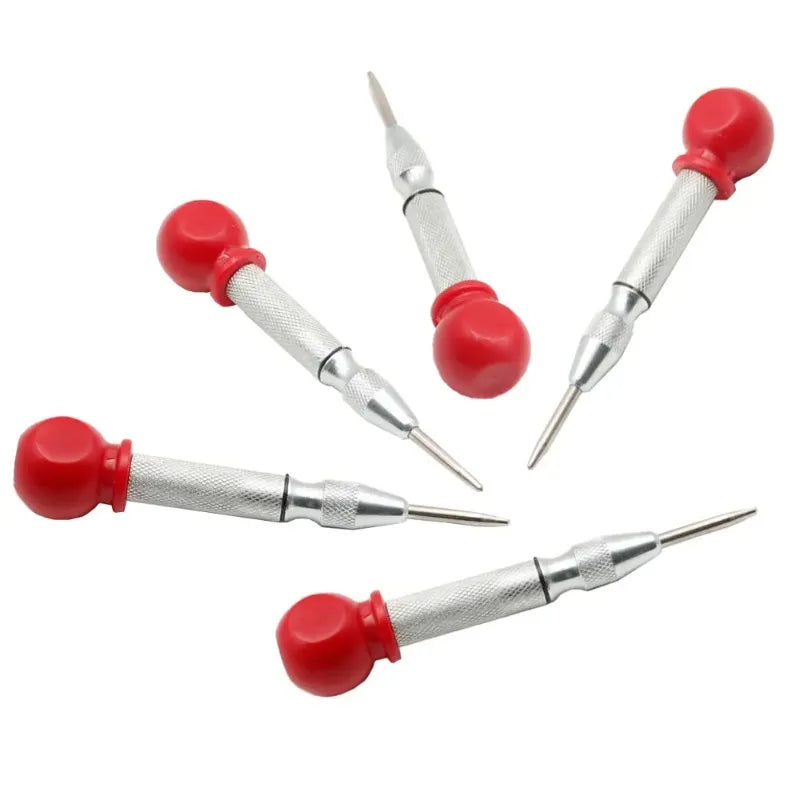 Manual Center Punch Locator High Hardness Punch Tool Drill Bit Woodworking DIY Tool Punch Centering and Punching Tool Oasis Select