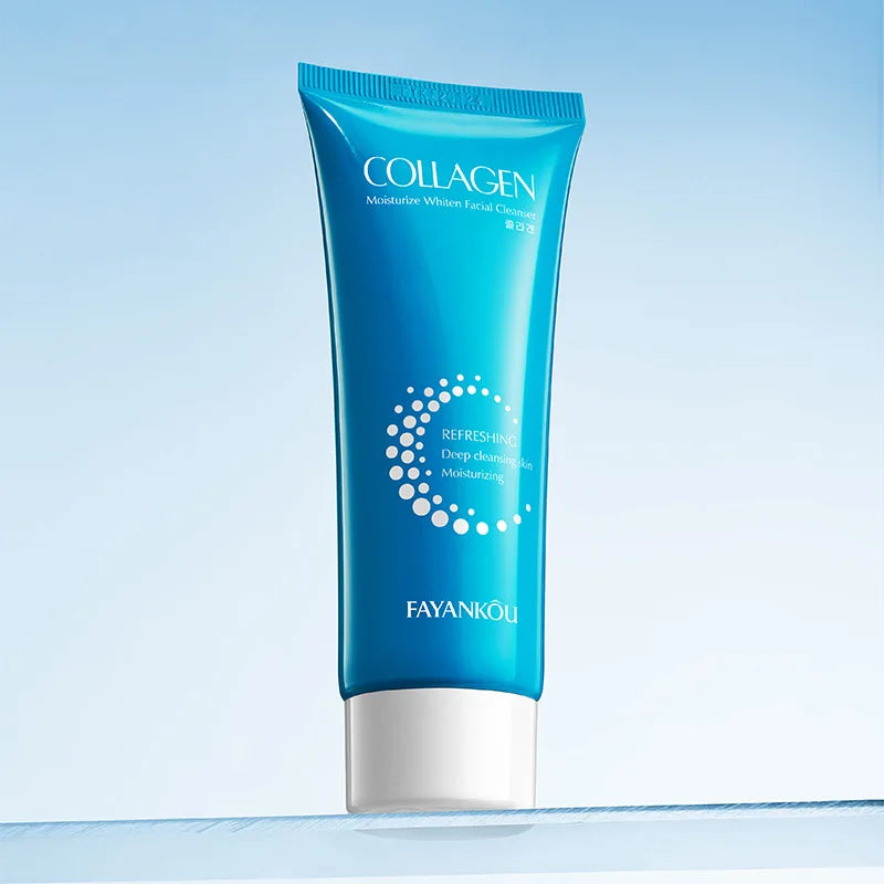 FAYANKOU Collagen Cleansing Milk – Moisturizing Anti-Wrinkle Wash Facial Cleanser Oasis Select