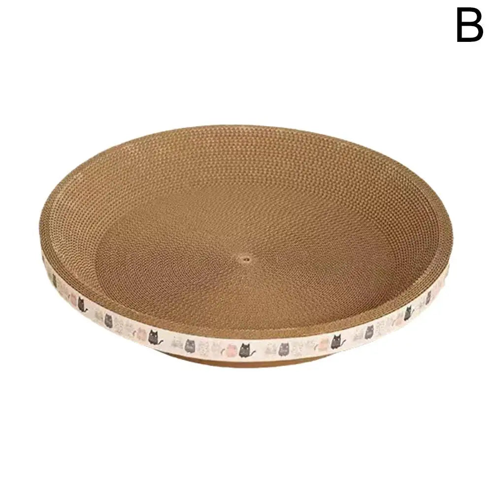 Corrugated Cat Scratcher Cat Scrapers Cat Scratching Board Corrugated Cardboard Grinding Nails Interactive Protecting Furniture Oasis Select round