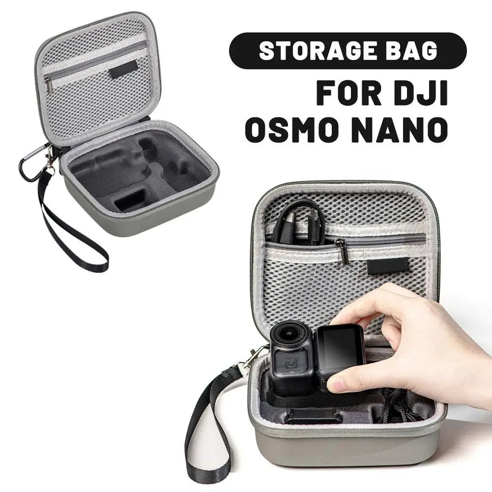 DJI Osmo Nano Hardshell Carrying Case – PU Travel Bag