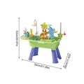 Children's Kitchen Toys Electric Fun Water Play Water Wash Basin Fishing Dishwashing Home Role-Playing Baby Early Education Toys Oasis Select Green