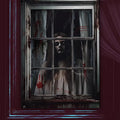 Halloween Window Silhouette Horror Poster – Blood Curtain Decor Halloween Window Decoration Oasis Select B One Size