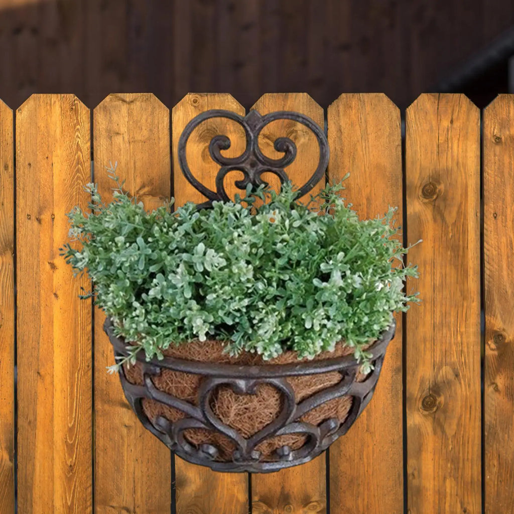 Coconut Basket Liners Coconut Coir Basket Plant Basket Liner Fence Flower Baskets Plants Replacement Liners for Garden Flower Oasis Select