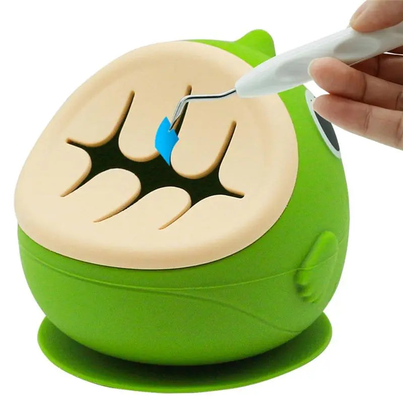 LIKE WISH Detachable Large Capacity Suctioned Vinyl Weeding Scrap Collector,Weeding Vinyl Tool,Vinyl Collection Box Easy To Use Oasis Select Green