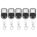 5/10PCS Universal Cloning Duplicator Key Remote Control 433MHZ 433.92MHZ Clone Learning Rolling Code For Gate Garage Door Oasis Select 5PCs