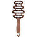 Vented Hair Brush with Bristles for Blow-drying, Styling, Curling & Straightening, Volumizing Ball-Tipped Detangling Hairbrush Oasis Select 1pc