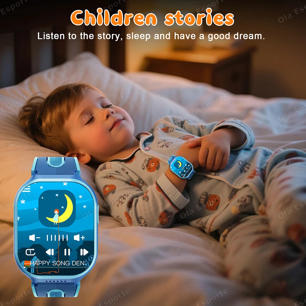Kids Smartwatch 1.83" HD | 22 Games, Camera & Sleep Monitor – HT30
