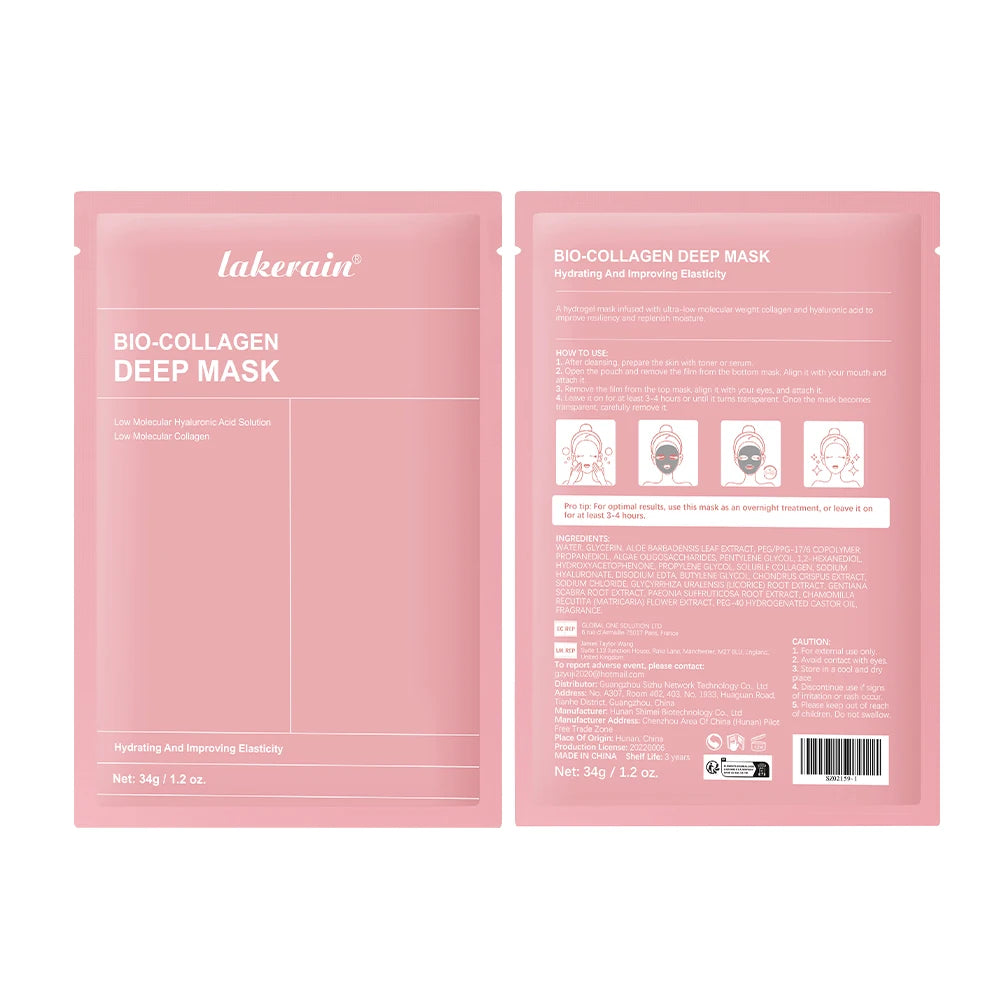 Bio-Collagen Deep Hydrogel Overnight Mask – Firm & Hydrate